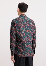 Slim Business shirt Floral in Grey |  Seidensticker Onlineshop