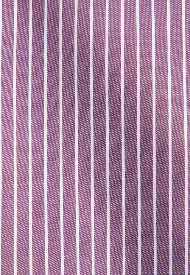 Regular Business Hemd Gestreift in Lila |  Seidensticker Onlineshop