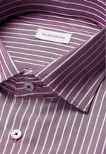 Regular Business Hemd Gestreift in Lila |  Seidensticker Onlineshop