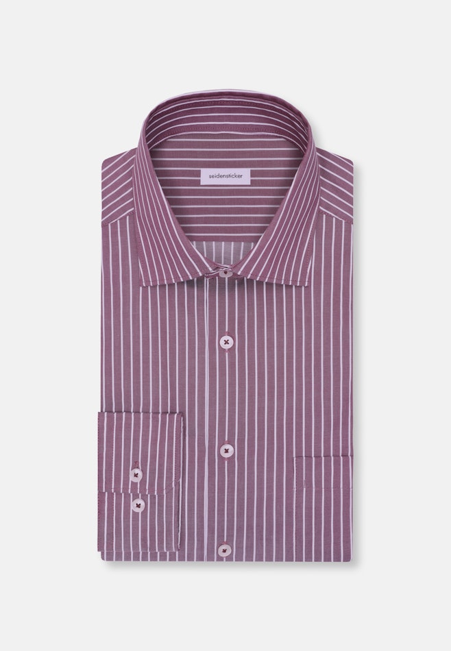 Regular Chemise d'affaires Rayures dans Lilas | Boutique en ligne Seidensticker