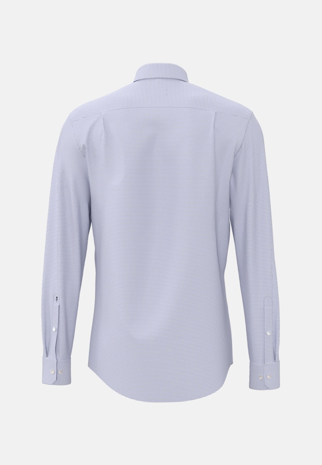 Regular Business Hemd Struktur in Hellblau | Seidensticker Onlineshop