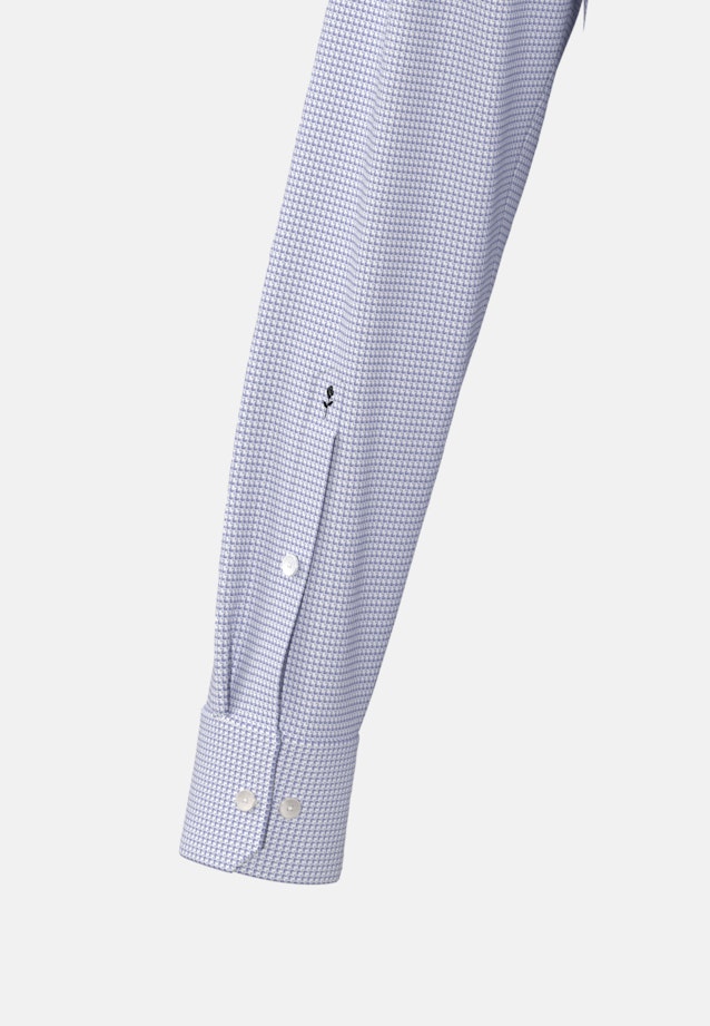 Regular Business Hemd Struktur in Hellblau |  Seidensticker Onlineshop