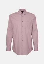 Regular Business Hemd Druck in Orange |  Seidensticker Onlineshop