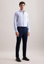 Regular Business shirt Print in Light Blue |  Seidensticker Onlineshop