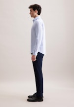 Regular Business shirt Print in Light Blue |  Seidensticker Onlineshop