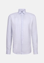 Regular Business shirt Print in Light Blue |  Seidensticker Onlineshop