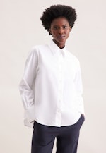 Hemdbluse in A- Linie in Weiß |  Seidensticker Onlineshop