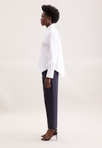 Hemdbluse in A- Linie in Weiß |  Seidensticker Onlineshop