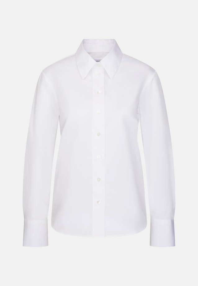 Hemdbluse in A- Linie in Weiß |  Seidensticker Onlineshop