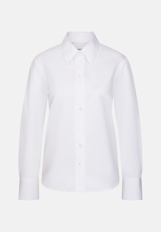Hemdbluse in A- Linie in Weiß | Seidensticker Onlineshop