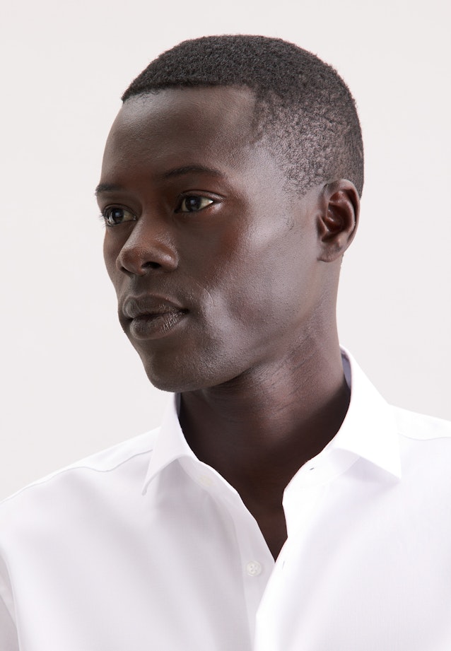 Regular Business Hemd Uni in Weiß |  Seidensticker Onlineshop