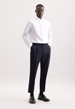 Regular Business shirt Uni in Weiß |  Seidensticker Onlineshop