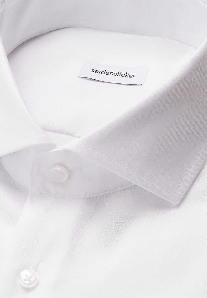 Regular Business shirt Uni in Weiß | Seidensticker online shop