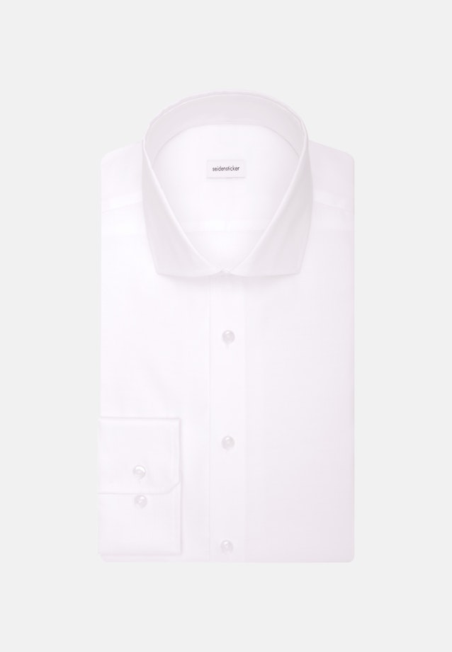 Regular Business Hemd Uni in Weiß |  Seidensticker Onlineshop