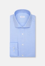 Regular Business Hemd Uni in Mittelblau |  Seidensticker Onlineshop