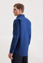 Regular Business Hemd Uni in Dunkelblau |  Seidensticker Onlineshop