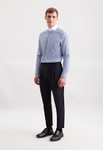 Slim Business shirt Stripes in Dunkelblau |  Seidensticker Onlineshop