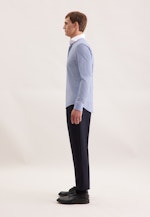 Slim Business Hemd Gestreift in Dunkelblau |  Seidensticker Onlineshop