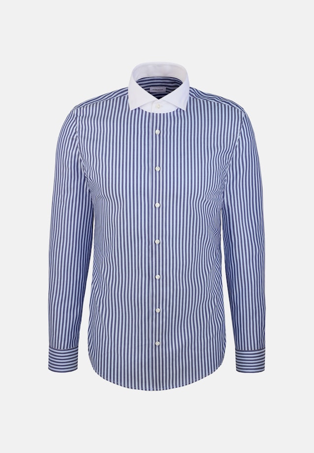 Slim Business shirt Stripes in Dunkelblau |  Seidensticker Onlineshop