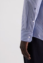 Regular Business Hemd Struktur in Dunkelblau |  Seidensticker Onlineshop