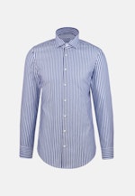 Regular Business Hemd Struktur in Dunkelblau |  Seidensticker Onlineshop