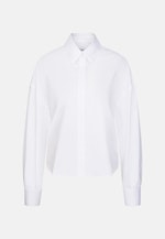 Oversized Hemdbluse  in Boxy Länge in Weiß |  Seidensticker Onlineshop