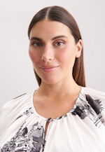 Raglanbluse mit Schleifendetail in Weiß |  Seidensticker Onlineshop