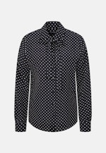 Hemdbluse mit abnehmbarer Schluppe in Noir |  Seidensticker Onlineshop