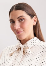 Hemdbluse mit abnehmbarer Schluppe in Blanc |  Seidensticker Onlineshop