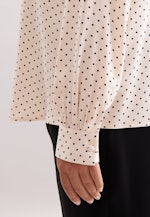 Hemdbluse mit abnehmbarer Schluppe in Blanc |  Seidensticker Onlineshop