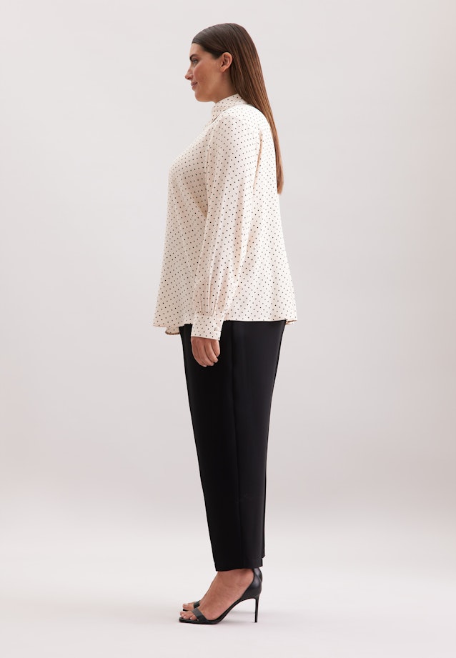 Hemdbluse mit abnehmbarer Schluppe in Blanc |  Seidensticker Onlineshop