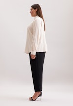 Hemdbluse mit abnehmbarer Schluppe in Blanc |  Seidensticker Onlineshop