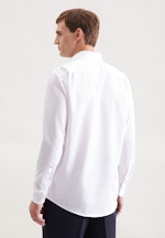 Regular Business shirt Uni in Weiß |  Seidensticker Onlineshop