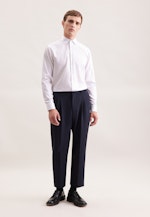 Regular Business Hemd Uni in Weiß |  Seidensticker Onlineshop