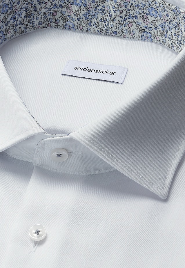 Regular Business shirt Uni in Weiß |  Seidensticker Onlineshop