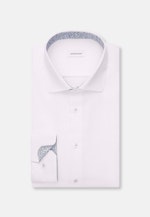 Regular Chemise d'affaires Uni in Blanc |  Seidensticker Onlineshop