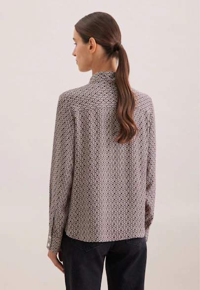 Chemisier en viscose avec imprimé in Rouge |  Seidensticker Onlineshop