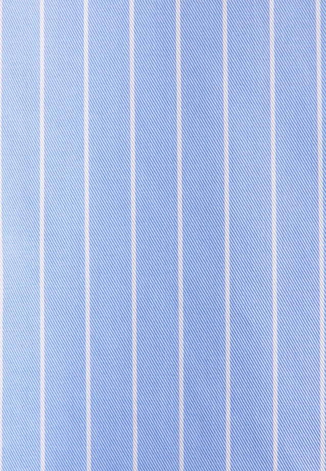 Schluppenbluse aus Baumwolltwill in Hellblau |  Seidensticker Onlineshop