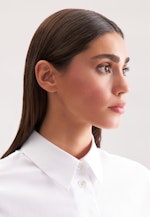 Hemdbluse mit tiefer Passe in Weiß |  Seidensticker Onlineshop