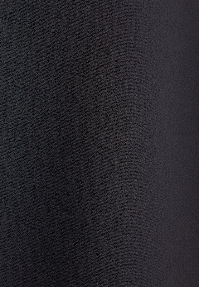 Shirtbluse in A- Linie aus fließender Ware in Schwarz |  Seidensticker Onlineshop