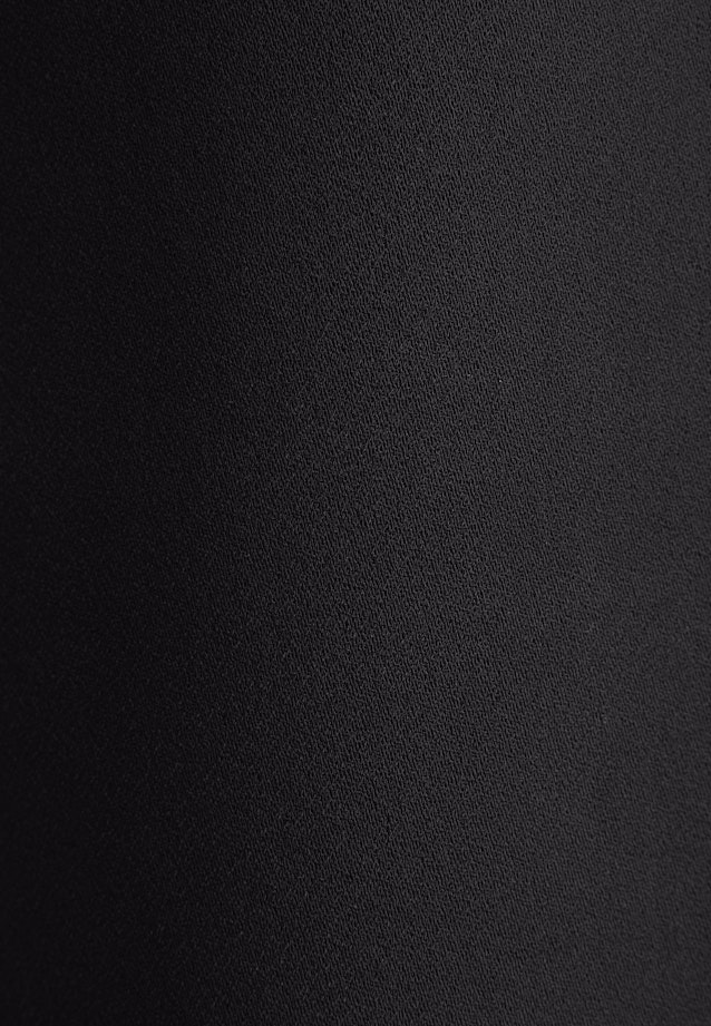 Shirtkleid in A- Linie aus fließender Ware in Schwarz |  Seidensticker Onlineshop