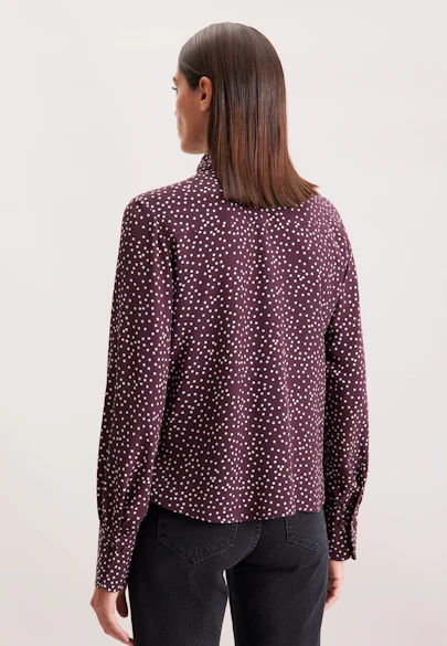 Chemise à pois imprimés in Rouge |  Seidensticker Onlineshop