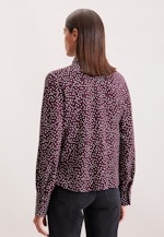 Hemdbluse mit Tupfenprint in Rot |  Seidensticker Onlineshop