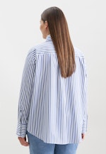 Hemdbluse in A- Linie in Mittelblau |  Seidensticker Onlineshop