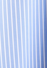 Oversized Hemdbluse aus Baumwolltwill in Mittelblau |  Seidensticker Onlineshop