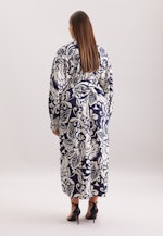 Tunikakleid mit Bindeband in Dunkelblau |  Seidensticker Onlineshop