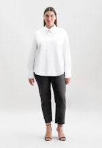 Hemdbluse in A- Linie in Weiß |  Seidensticker Onlineshop