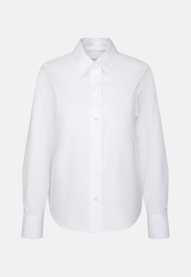 Hemdbluse in A- Linie in Weiß |  Seidensticker Onlineshop