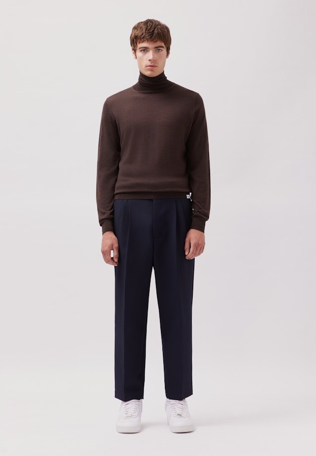 Regular Pullover in Braun |  Seidensticker Onlineshop