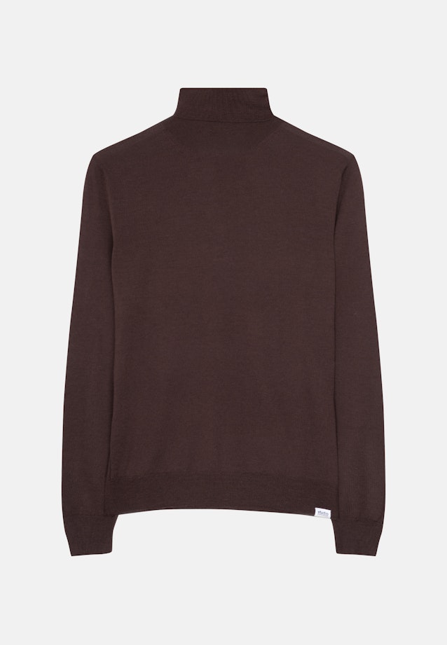 Regular Pullover in Braun |  Seidensticker Onlineshop